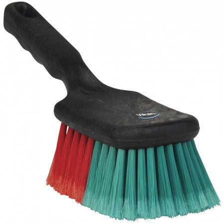 Vikan 522752 Vehicle Brush 275mm with Short Handle, Soft/split