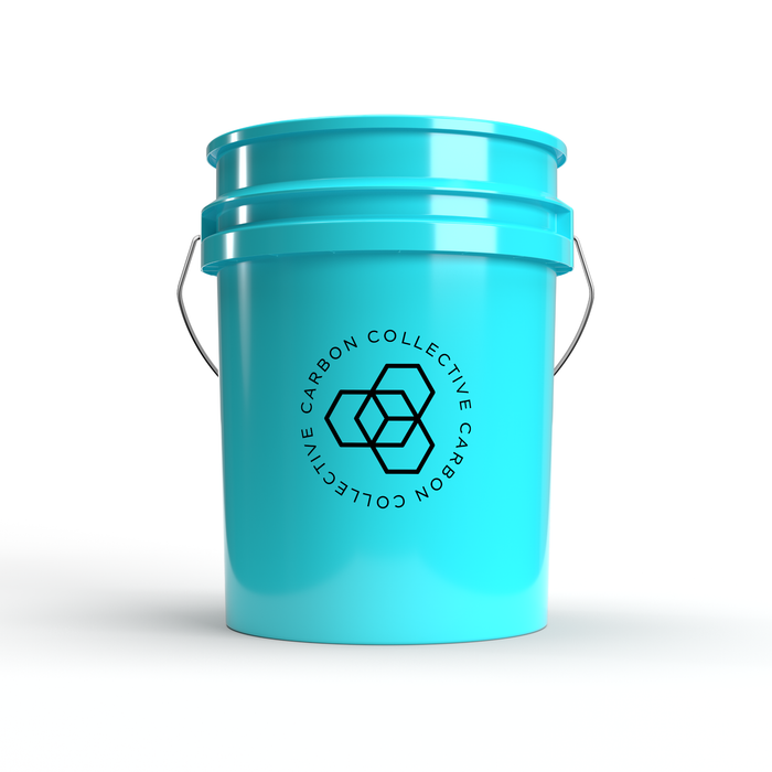 CARBON COLLECTIVE Signature Teal Detailing Bucket