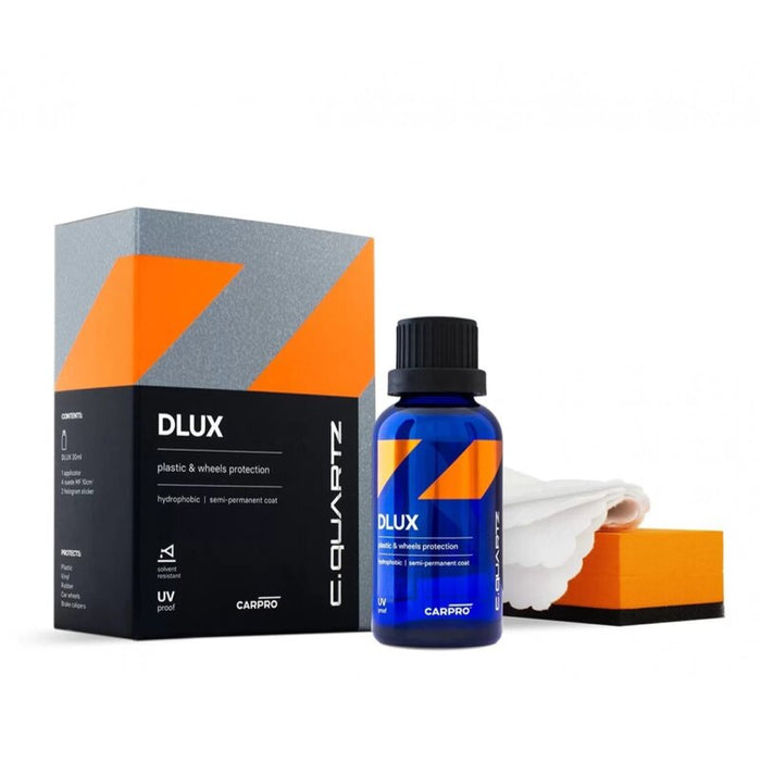 CarPro CQuartz DLUX Plastic and Wheel Coating - 30ml Kit