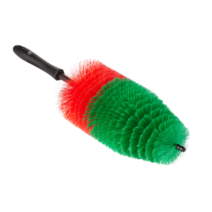 Vikan 525652 Rim Cleaner Large, Ø105mm, 425 mm, Soft, Black