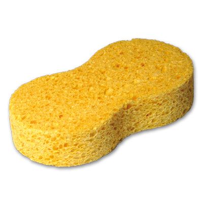 Cellulose Hand Wax/Polish Applicator