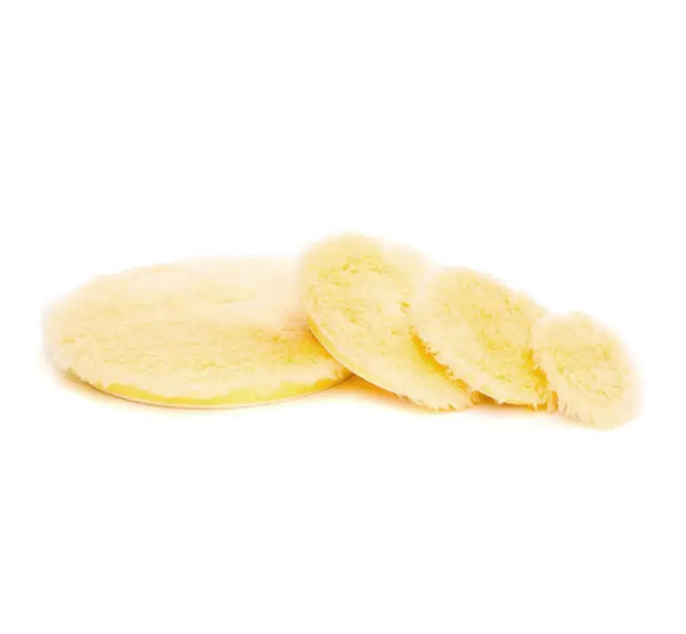 Rupes Yellow Medium Wool Polishing Pad 130mm