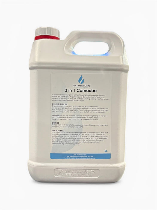 Just Detailing Carnauba 3 in 1