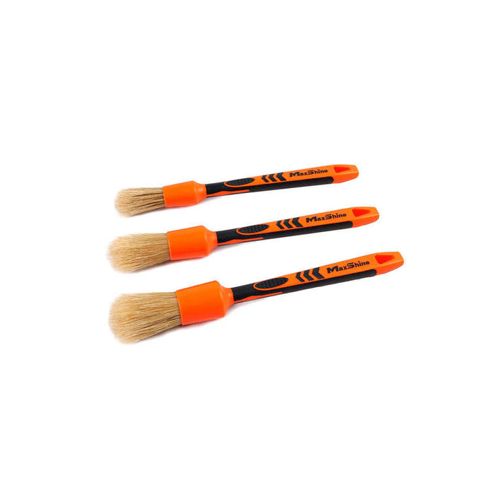 Maxshine Detailing Brush - Black/Boar Hair 14mm