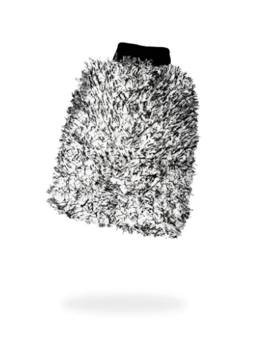 Fibre King Gold Label Korean Microfibre Wash Mitt - Black
