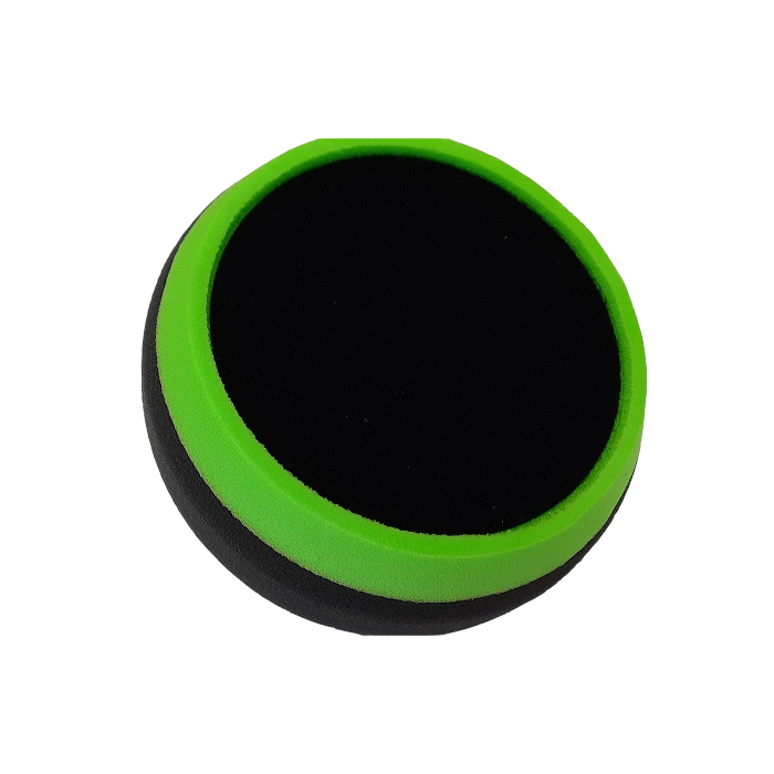 Fast Mover Soft black polishing pad 150 x 50mm with protective collar