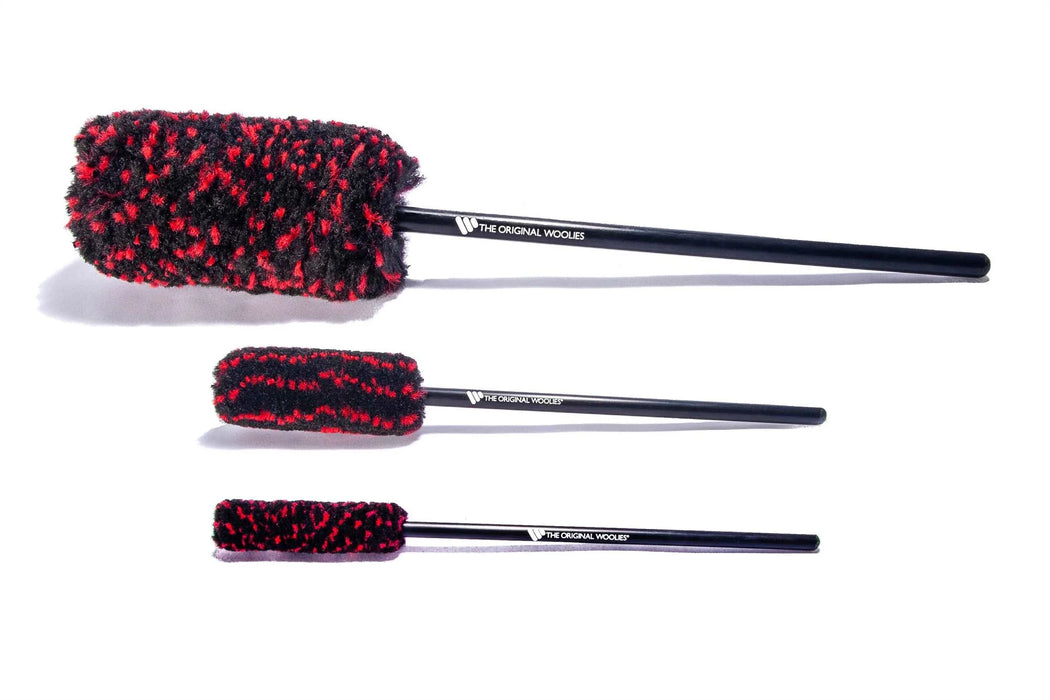 MaxShine Wheel Woolies - New Style 3 Piece Wheel Cleaning Kit (D-Kit)